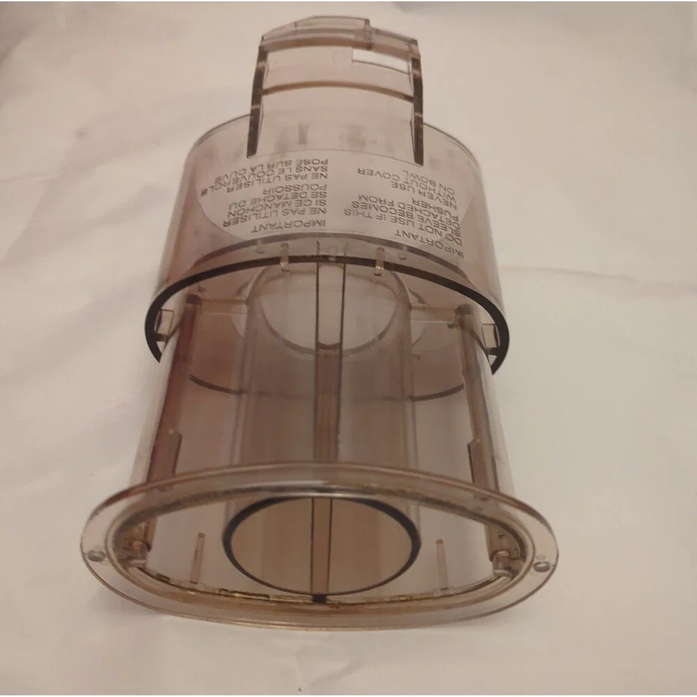 Cuisinart DLC-10E Chute Pusher Assembly  Amber Food Processor Part Genuine OEM